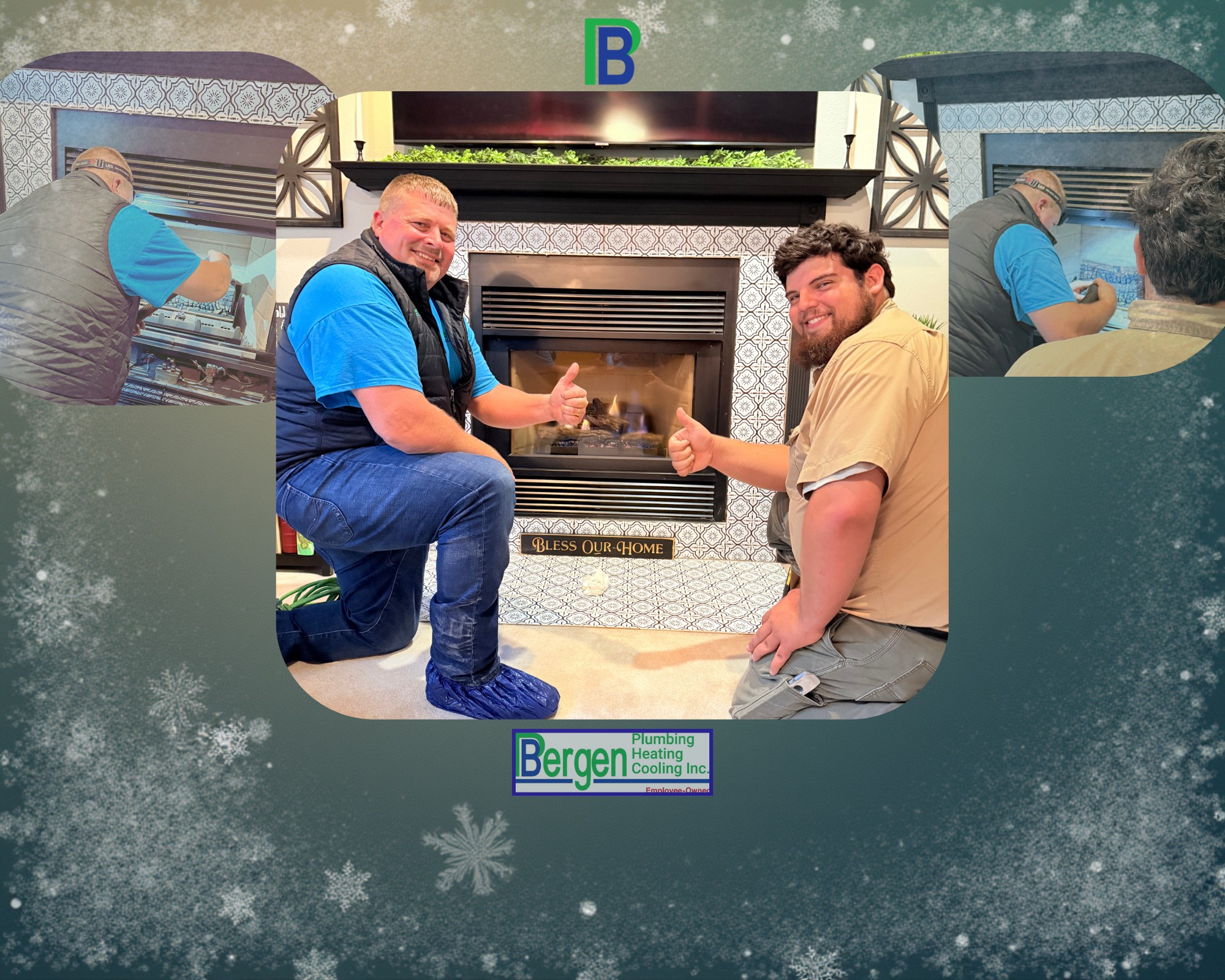 Screenshot of Bergen Plumbing, Heating, & Cooling Inc. (BHSA) website